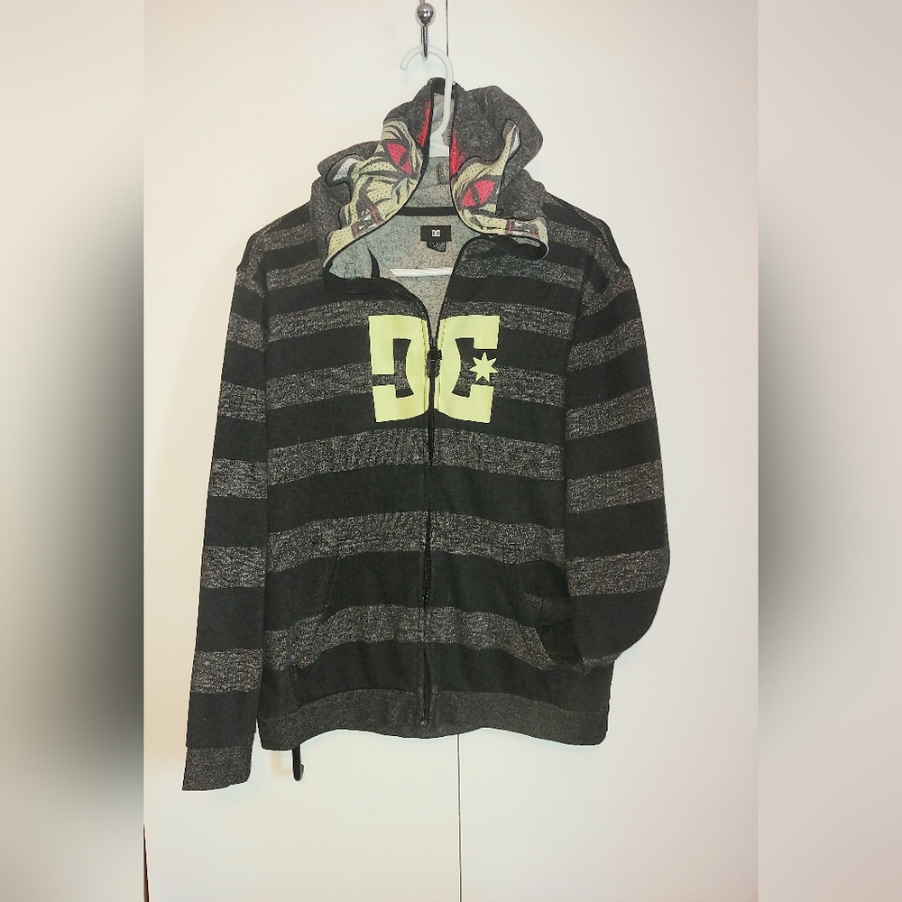 DC Vintage Y2K skater full zip obscure hoodie